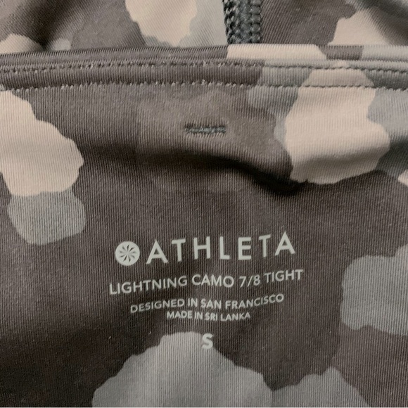 ATHLETA Lightning Camo 7/8 Tight in SuperSonic - Picture 8 of 8